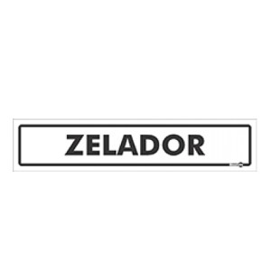 Placa Zelador Ps424 - Encartale 