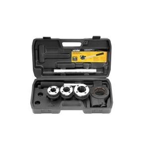 Kit de Tarraxas p/ Canos Metálicos BSPT 1/2 3/4 e 1 TCV-0100 - Vonder 
