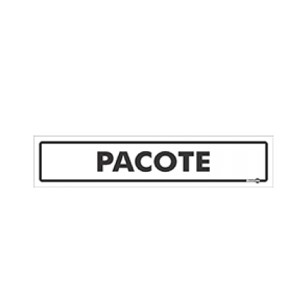 Placa Pacote Ps36 - Encartale 
