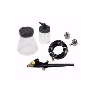 Kit Aerógrafo Tipo Caneta 6 Peças 