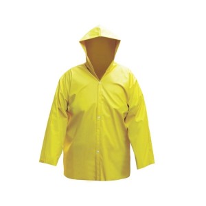 Capa Chuva Amarela Fit PVC Forrada - Plastcor
