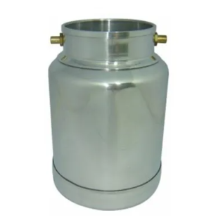 Caneca em Alumínio para Pistola de Pintura Mod. 25 - Majam