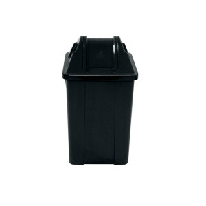 Cesto de Lixo 60 L Quad Basculante Preto