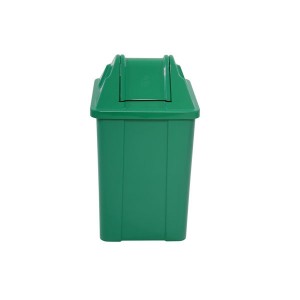 Cesto de Lixo 60 L Quad Basculante Verde
