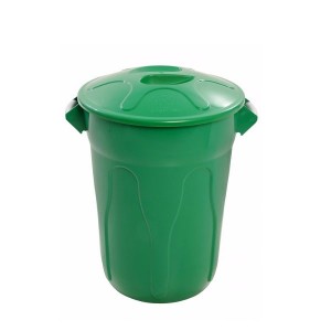 Cesto de Lixo 60 L Red com Tampa Verde