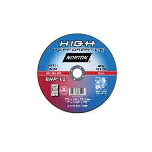 Disco de Corte Inox 9 Pol. x 5/64 Pol. x 7/8 Pol. BHP22