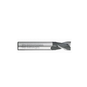 Fresa de Topo Reto 2 Cortes Aço Rápido Induline 8mm - Indufresa