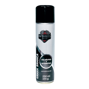 Graxa Spray Branca 250ml - Gitanes