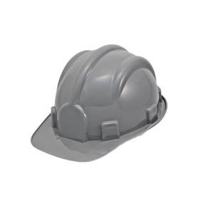 Capacete de Segurança Aba Frontal Cinza