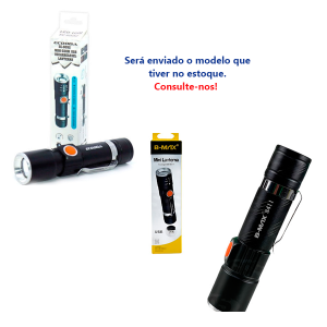 Lanterna Tática Militar Potente Ec-6092/BM 8411 Recarregável