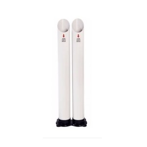 Dispensador de Copos Água Branco 2 Tubos 