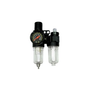 Conjunto Filtro/Lubrificador de 1/4 Pol. - Bozza