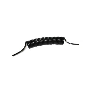 Mangueira Espiral de Pu Preto 8.0 x 5.0mm x 7 Metros s/Terminal