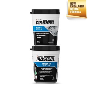 Solda a Frio Plasteel 4:1 (Massa) - 450g - PQ1 - Tapmatic