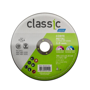 Disco de Corte 7 Pol. x 3.0 x 7/8 Pol. AR302C - Norton