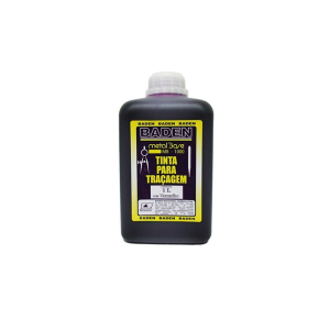 Tinta para Traçagem Vermelha 1L - Baden