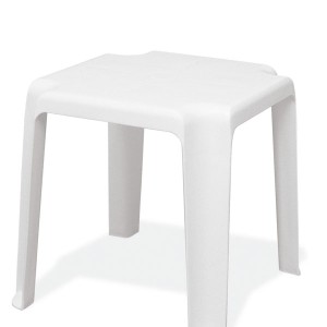 Mesa Plástica Apoio Pituba Branca - Tramontina